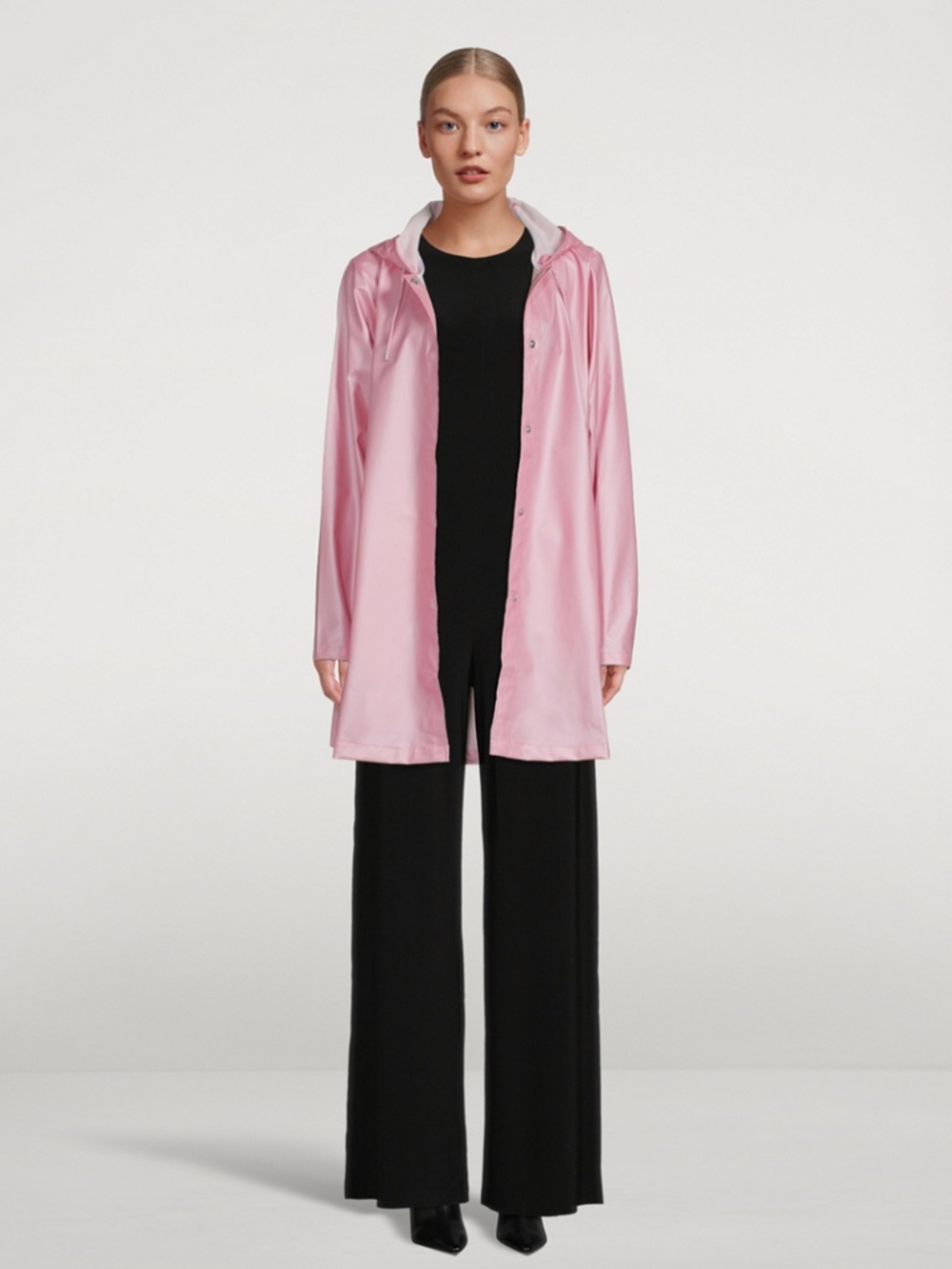 RAINSI A-LINE RAIN JACKET SIZE M IN PINK  SKY